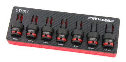 Hex Impact Bit Set