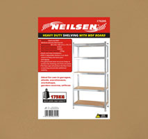 Galvanized Steel & MDF Shelving